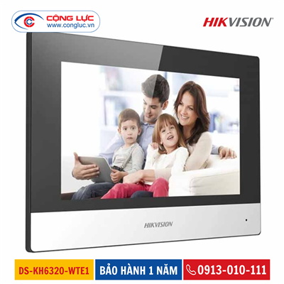 Màn Hình Chuông Cửa IP Không Dây HIKVISION DS-KH6320-WTE1